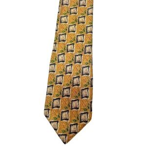 LNWOT Ermenegildo Zegna Tie Italy Exclusive Design Silk 61"L 3.75'W Designer